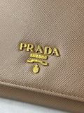 PRADA Cammeo Large Saffiano Leather Wallet