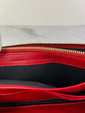Balenciaga Red Classic Money Continental Wallet