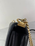 CHANEL Black Quilted Large Boy Crossbody/Shoulder Bag