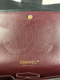 CHANEL Black Caviar Classic Jumbo Double Flap Bag