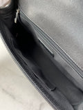 CHANEL Black Chevron Caviar Large Boy Crossbody/Shoulder Bag