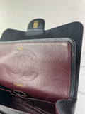 CHANEL Black Caviar Classic Jumbo Double Flap Bag