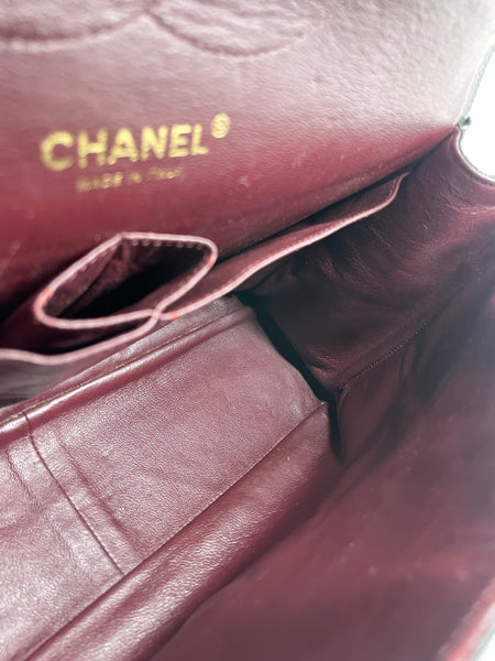 CHANEL Black Caviar Classic Jumbo Double Flap Bag