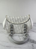 Christian Dior Grey Monogram Romantique Trotter Bag