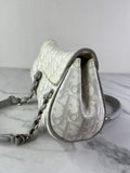 Christian Dior Grey Monogram Romantique Trotter Bag