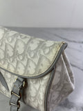 Christian Dior Grey Monogram Romantique Trotter Bag