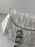 Christian Dior Grey Monogram Romantique Trotter Bag
