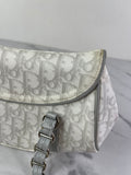 Christian Dior Grey Monogram Romantique Trotter Bag