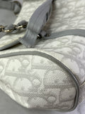 Christian Dior Grey Monogram Romantique Trotter Bag