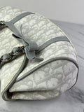 Christian Dior Grey Monogram Romantique Trotter Bag