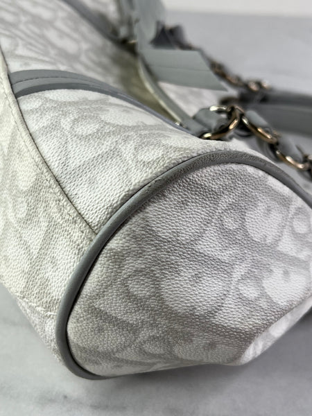 Christian Dior Grey Monogram Romantique Trotter Bag