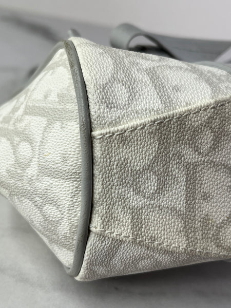 Christian Dior Grey Monogram Romantique Trotter Bag