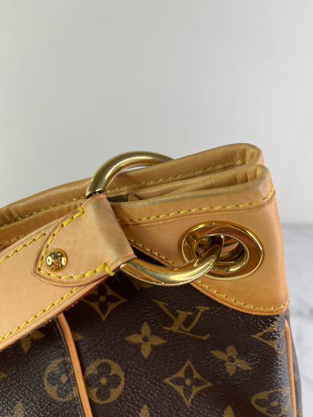 LOUIS VUITTON Monogram Galliera PM Shoulder Bag
