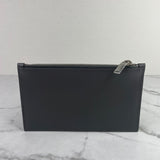 Saint Laurent Storm Grey Small Pouch/Clutch