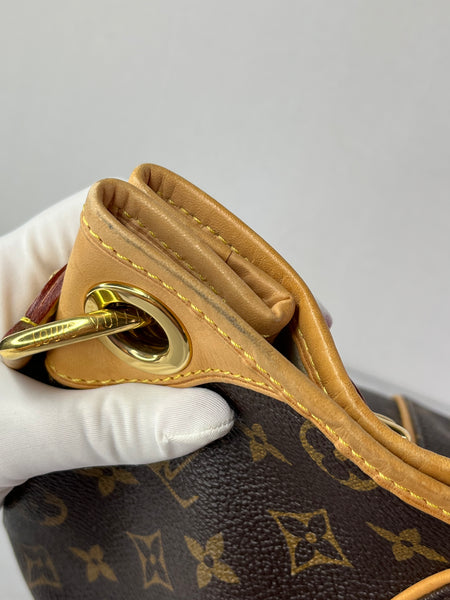 LOUIS VUITTON Monogram Galliera PM Shoulder Bag