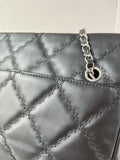 CHANEL Black Quilted Hampton Shopping Tote Shoulder Bag