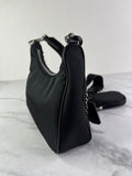 PRADA Black Re-Edition 2005 Nylon crossbody/shoulder bag