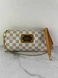 LOUIS VUITTON Damier Azur Eva Crossbody/Shoulder Bag