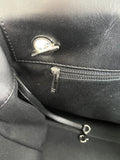 CHANEL Black Quilted Hampton Shopping Tote Shoulder Bag