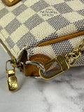 LOUIS VUITTON Damier Azur Eva Crossbody/Shoulder Bag