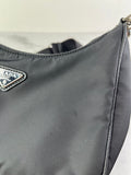 PRADA Black Re-Edition 2005 Nylon crossbody/shoulder bag