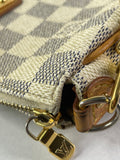 LOUIS VUITTON Damier Azur Eva Crossbody/Shoulder Bag