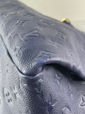 LOUIS VUITTON Celeste (Blue) Artsy MM Monogram Empreinte Leather Shoulder Bag