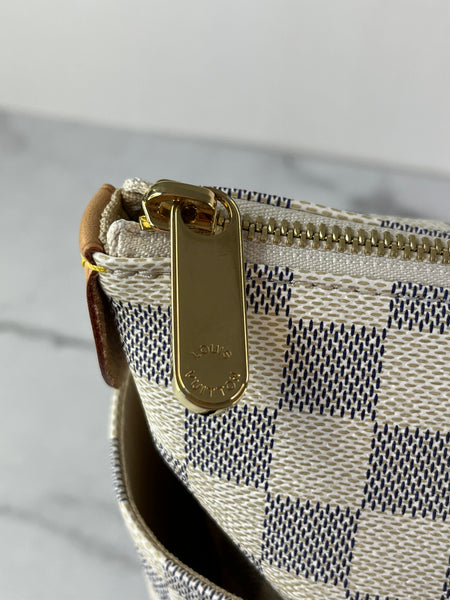 LOUIS VUITTON Damier Azur Totally PM Shoulder Bag