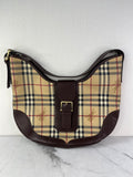 BURBERRY Haymarket Check Shoulder Bag