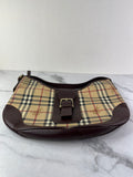 BURBERRY Haymarket Check Shoulder Bag