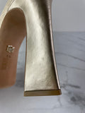Badgley Mischka Alora Champagne Platform Sandals Size 8.5