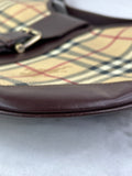BURBERRY Haymarket Check Shoulder Bag
