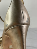 Badgley Mischka Alora Champagne Platform Sandals Size 8.5