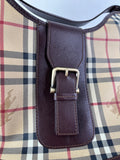 BURBERRY Haymarket Check Shoulder Bag