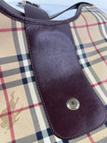 BURBERRY Haymarket Check Shoulder Bag