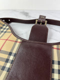 BURBERRY Haymarket Check Shoulder Bag