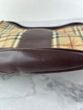 BURBERRY Haymarket Check Shoulder Bag