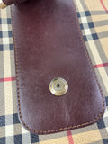 BURBERRY Haymarket Check Shoulder Bag