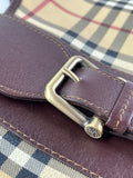 BURBERRY Haymarket Check Shoulder Bag
