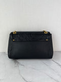 LOUIS VUITTON Black Empreinte St Germain PM Shoulder/Crossbody Bag