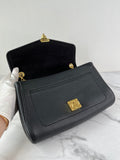 LOUIS VUITTON Black Empreinte St Germain PM Shoulder/Crossbody Bag