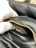 BOTTEGA VENETA Black Lambskin Padded Cassette Crossbody/Shoulder Bag