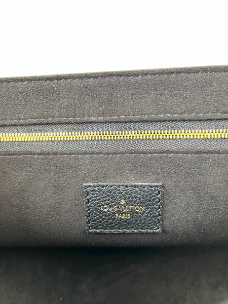 LOUIS VUITTON Black Empreinte St Germain PM Shoulder/Crossbody Bag