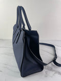 GUCCI Blue Marine Soft Calfskin Small Jackie Top Handle Shoulder/Crossbody Bag