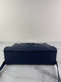 GUCCI Blue Marine Soft Calfskin Small Jackie Top Handle Shoulder/Crossbody Bag