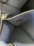 GUCCI Blue Marine Soft Calfskin Small Jackie Top Handle Shoulder/Crossbody Bag