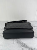 LOUIS VUITTON Unisex Black Damier Infini Leather District PM Messenger Crossbody/Shoulder Bag