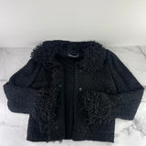 Dolce & Gabbana Black Virgin Wool Jacket Size 42