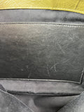 SAINT LAURENT Military Olive Crinkled Lambskin Matelasse Monogram Medium Niki Chain Shoulder/Crossbody Bag