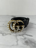 GUCCI GG Marmont Pearl Belt Size 85/34